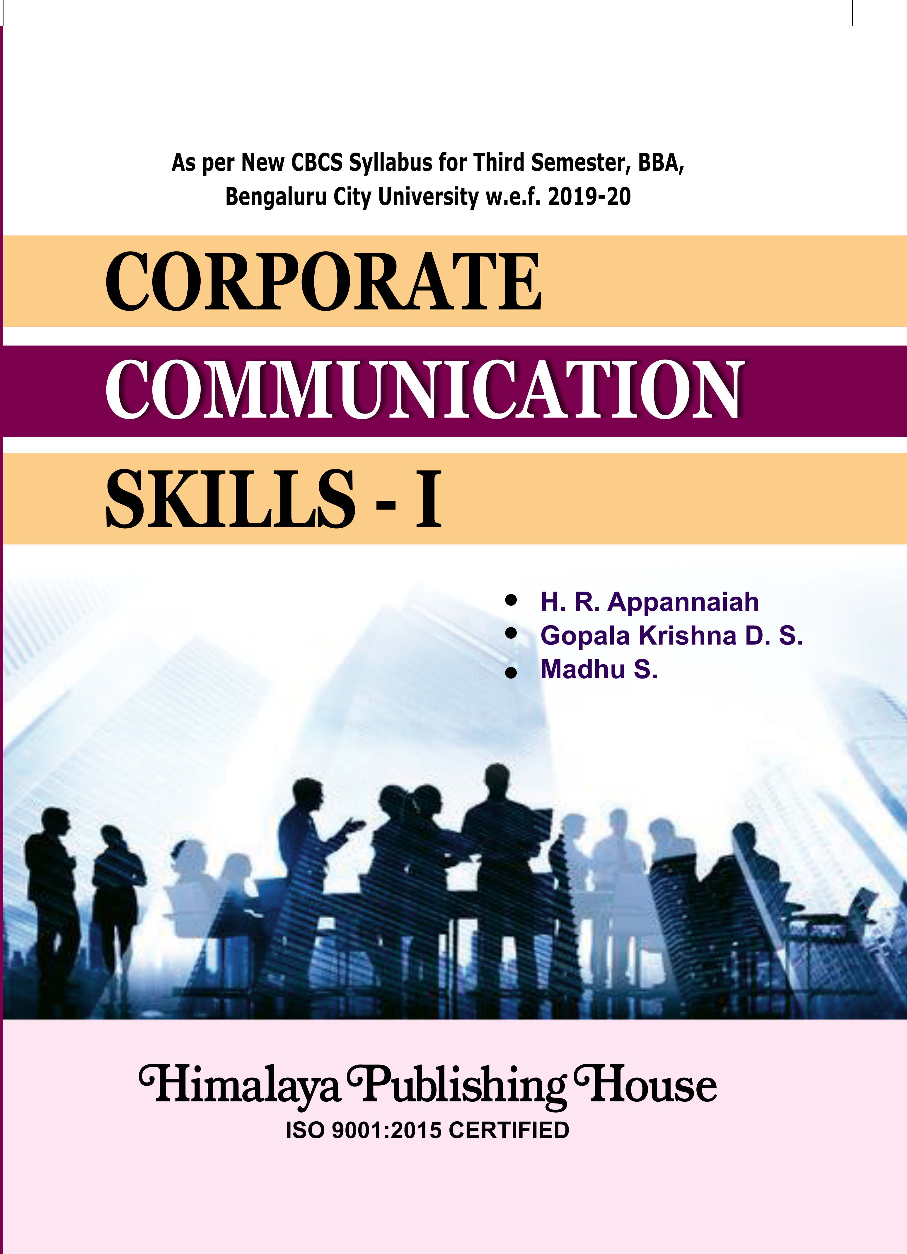 Corporate Communication Skills – I